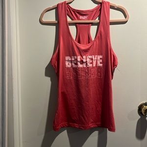 Pink hypr wear out tank top